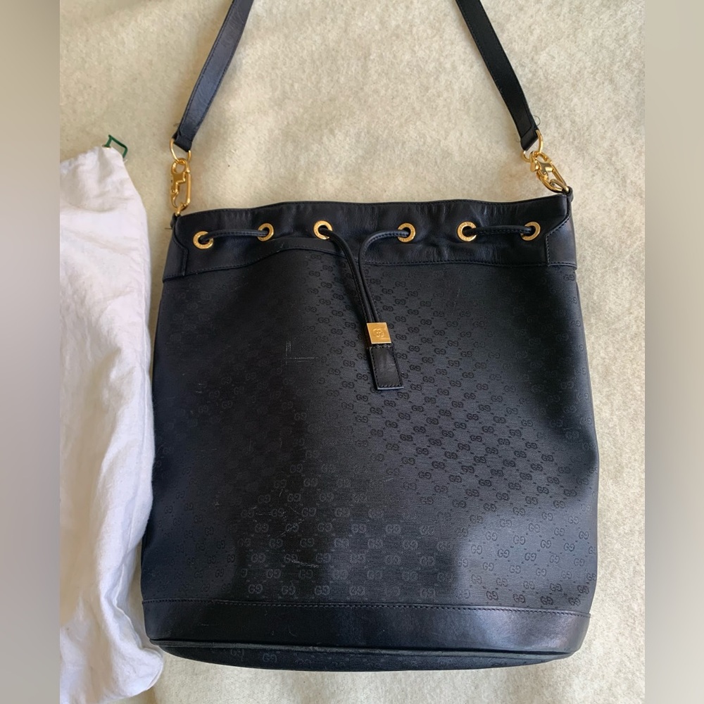 Vintage Gucci Drawstring Purse